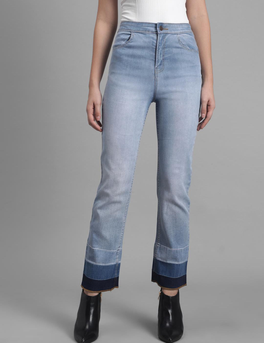 KOTTY Flared Women Blue Jeans 