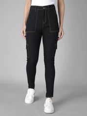 KOTTY Regular Women Black Jeans 