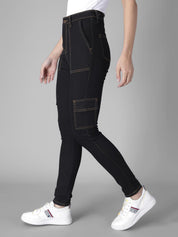 KOTTY Regular Women Black Jeans 