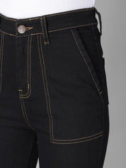 KOTTY Regular Women Black Jeans 