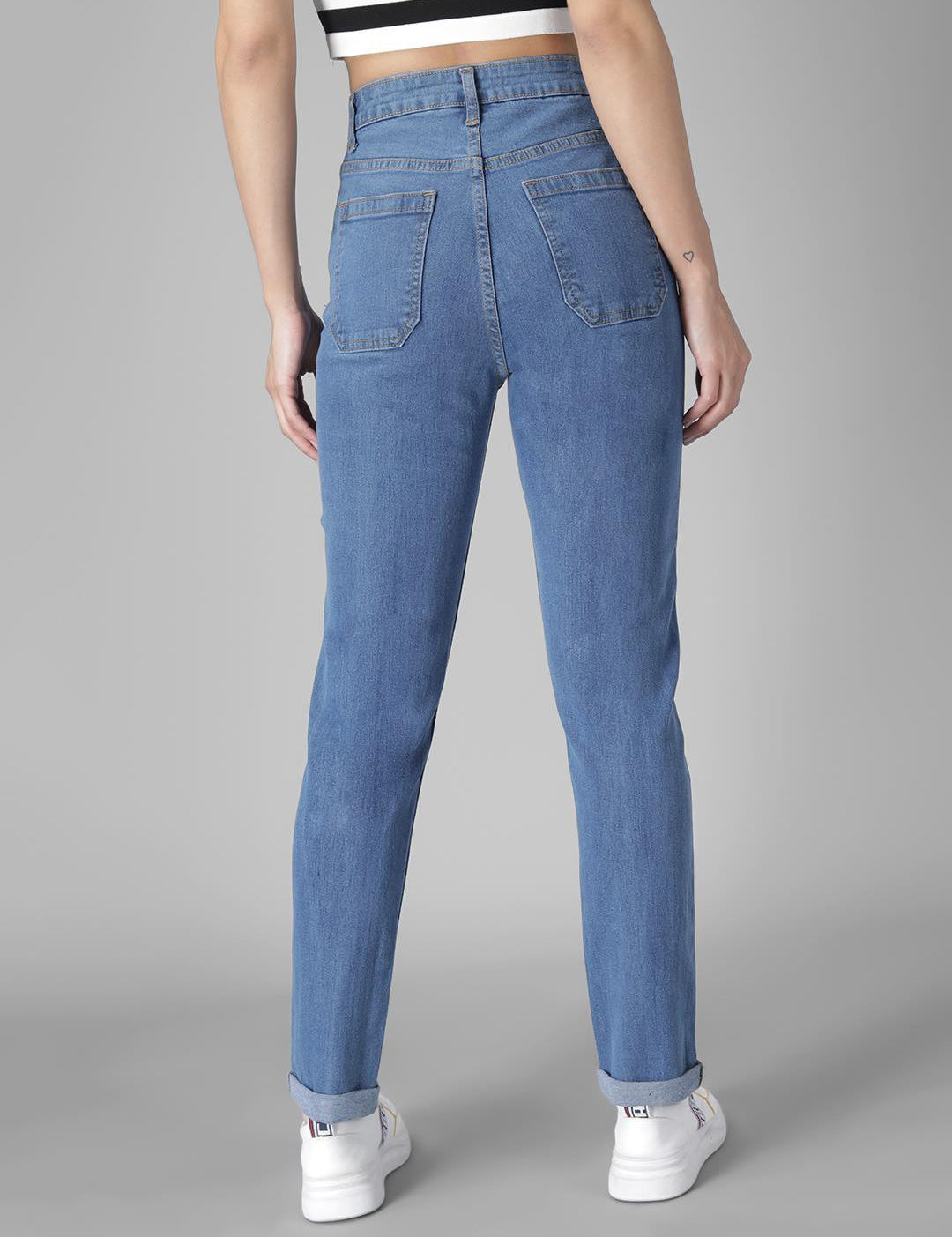 KOTTY Regular Women Blue Jeans 