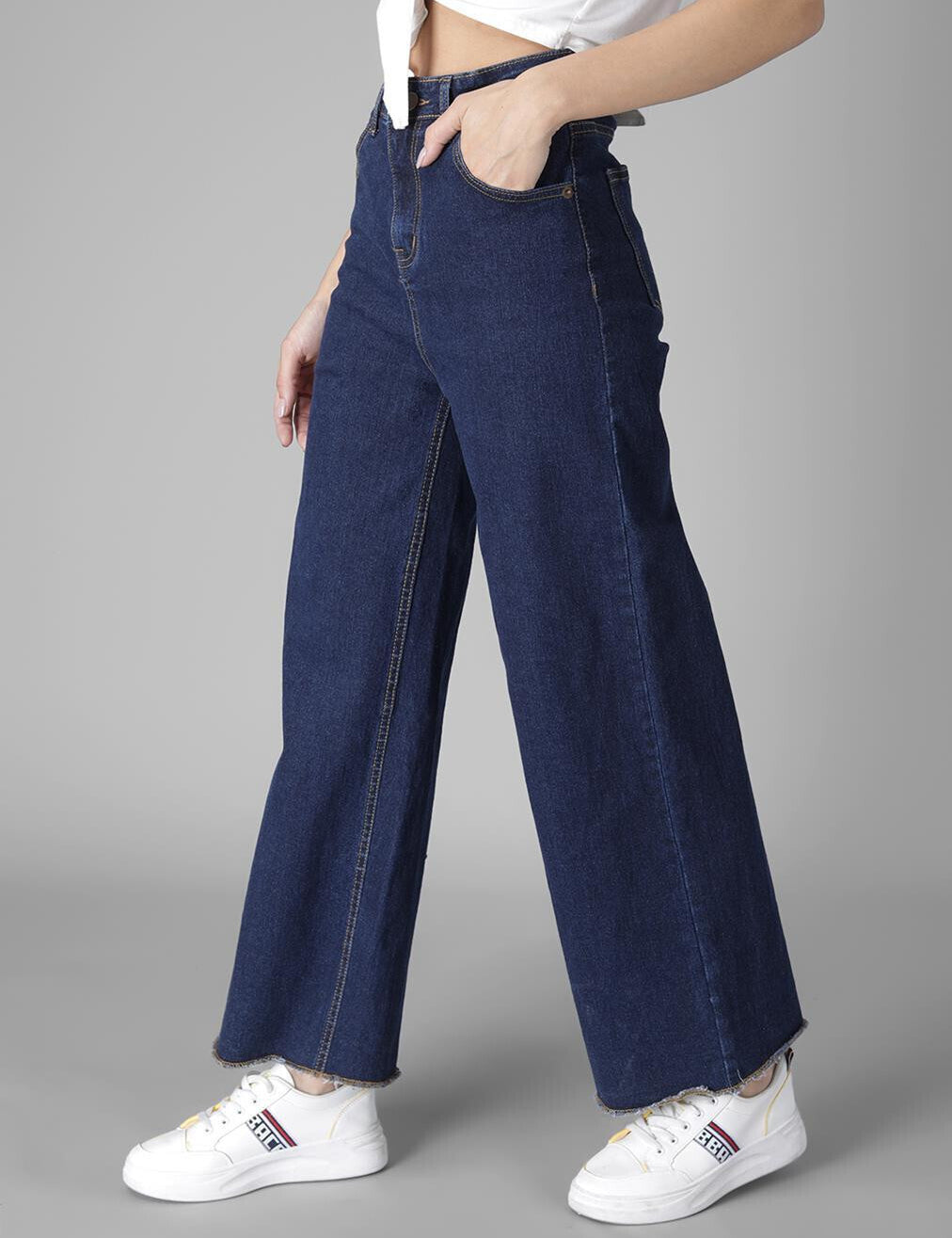KOTTY Straight Fit Women Blue Jeans 