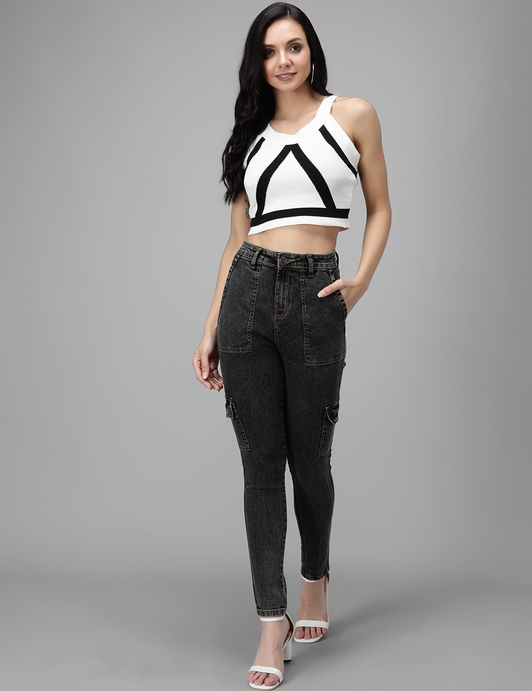 KOTTY Regular Women Black Jeans 