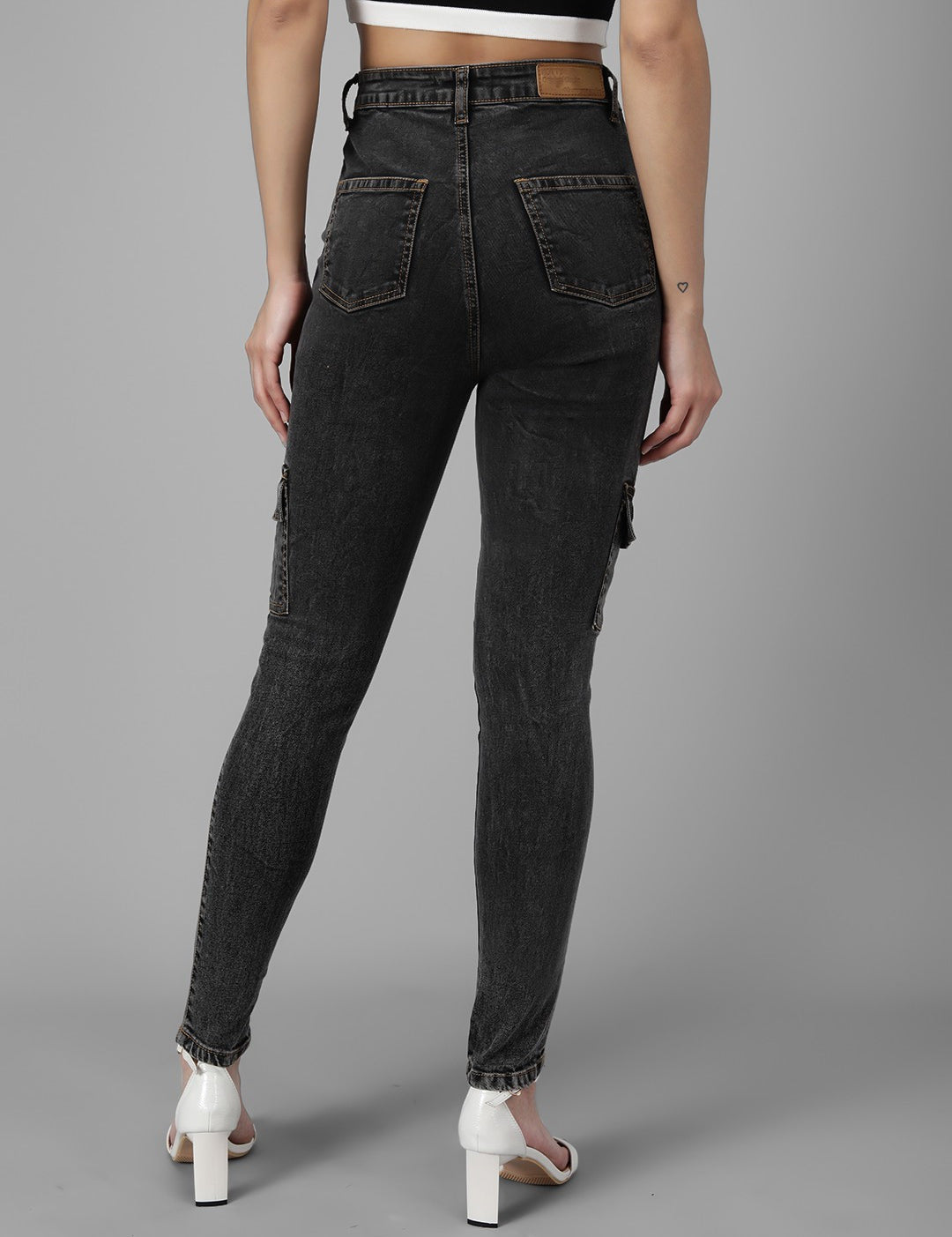 KOTTY Regular Women Black Jeans 