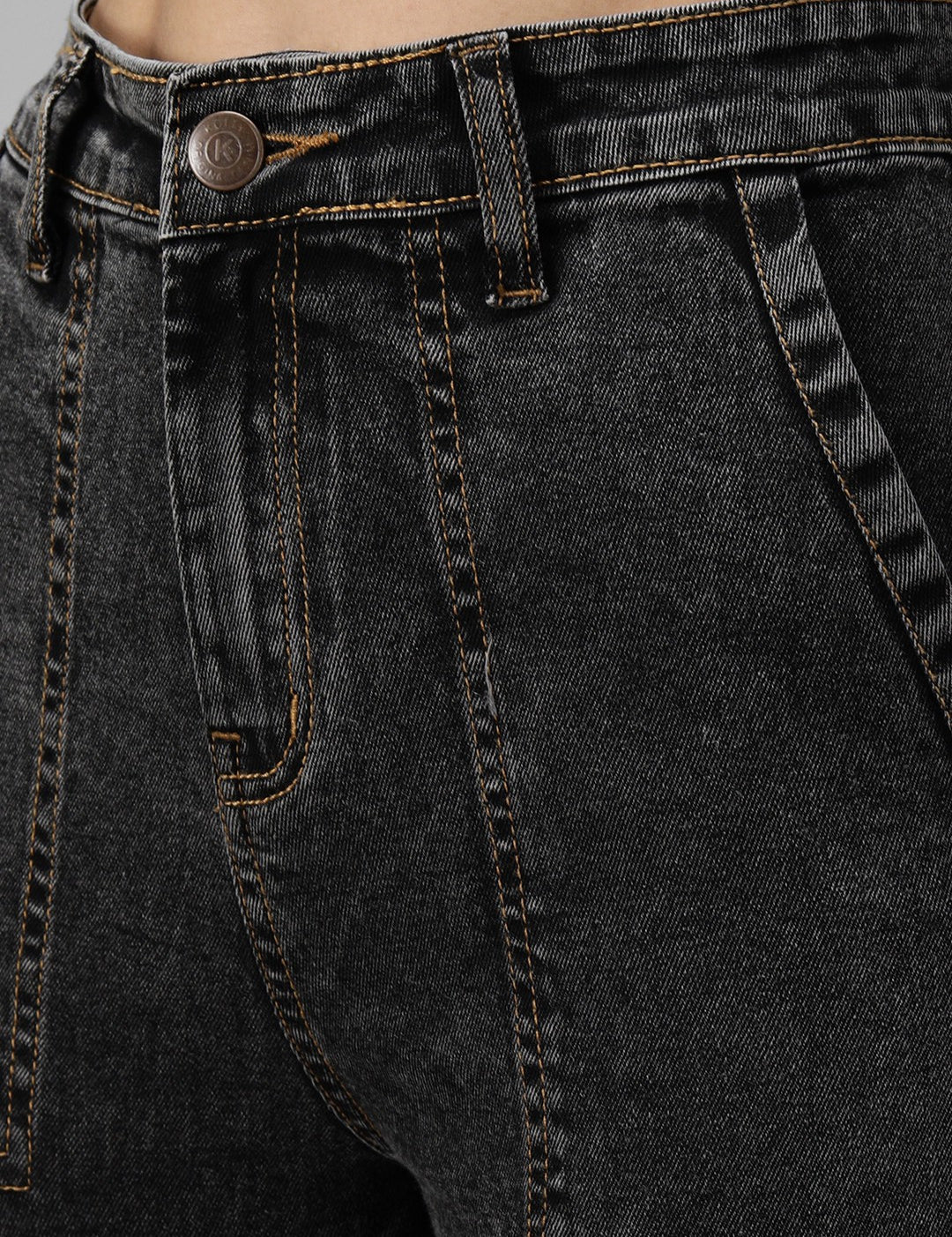 KOTTY Regular Women Black Jeans 