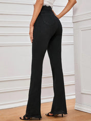 KOTTY Regular Women Black Jeans 