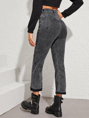 KOTTY Regular Women Dark Grey Jeans 