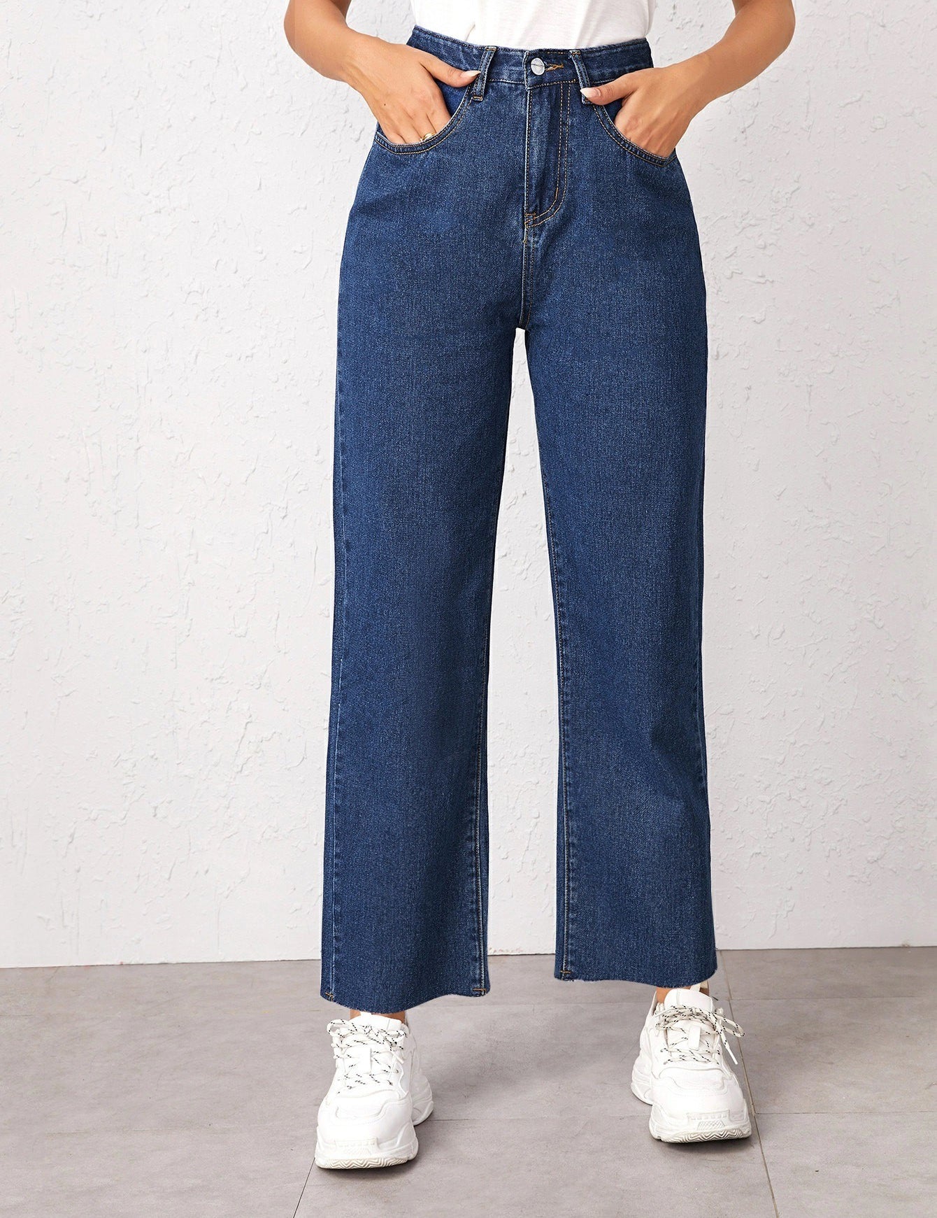 KOTTY Regular Women Dark Blue Jeans 