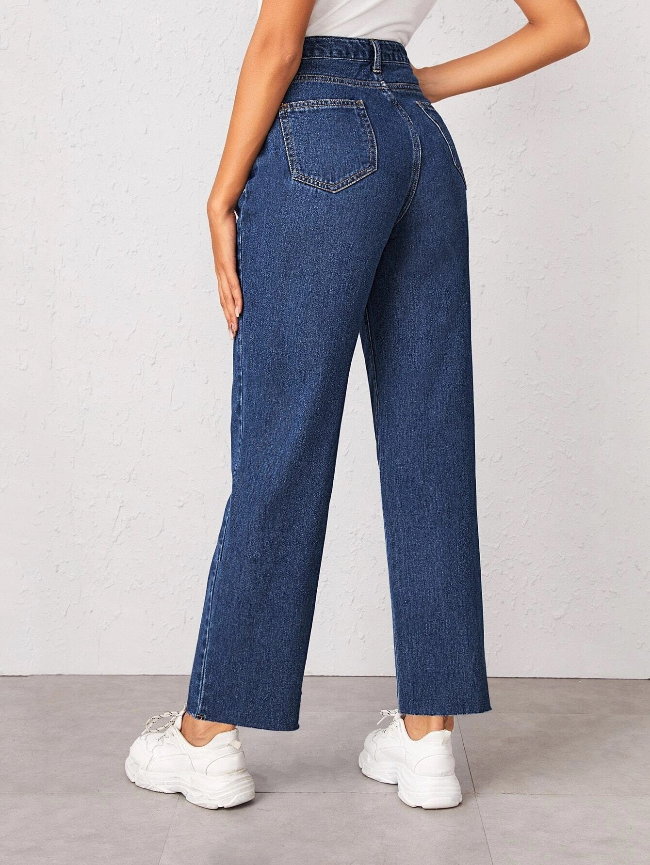 KOTTY Regular Women Dark Blue Jeans 