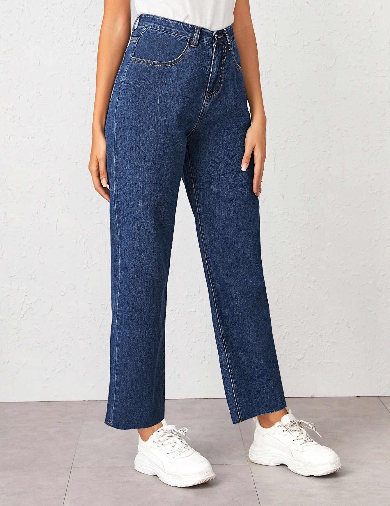KOTTY Regular Women Dark Blue Jeans 