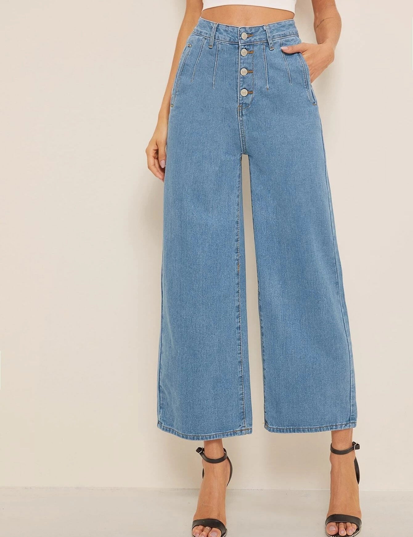 KOTTY Flared Women Blue Jeans 