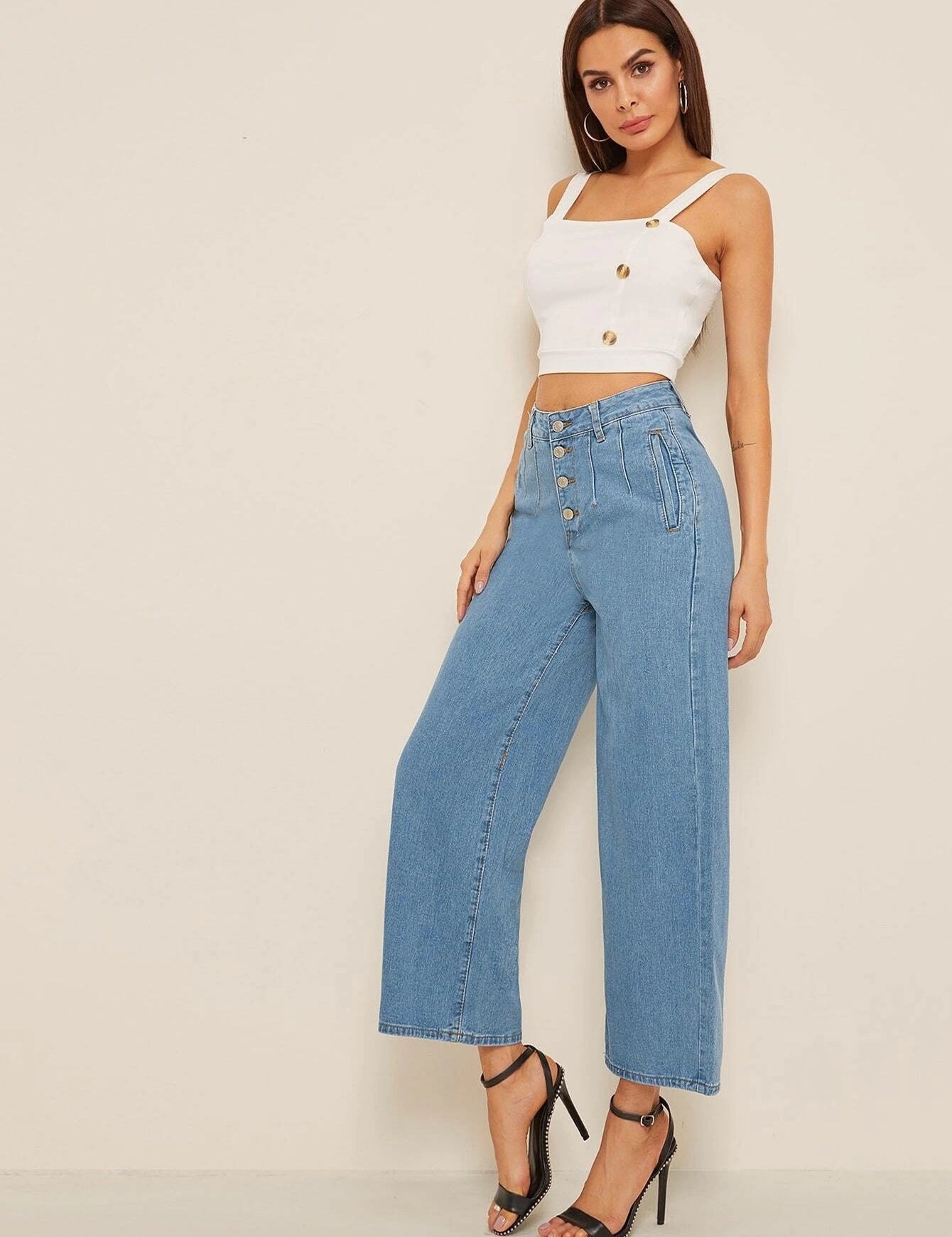 KOTTY Flared Women Blue Jeans 