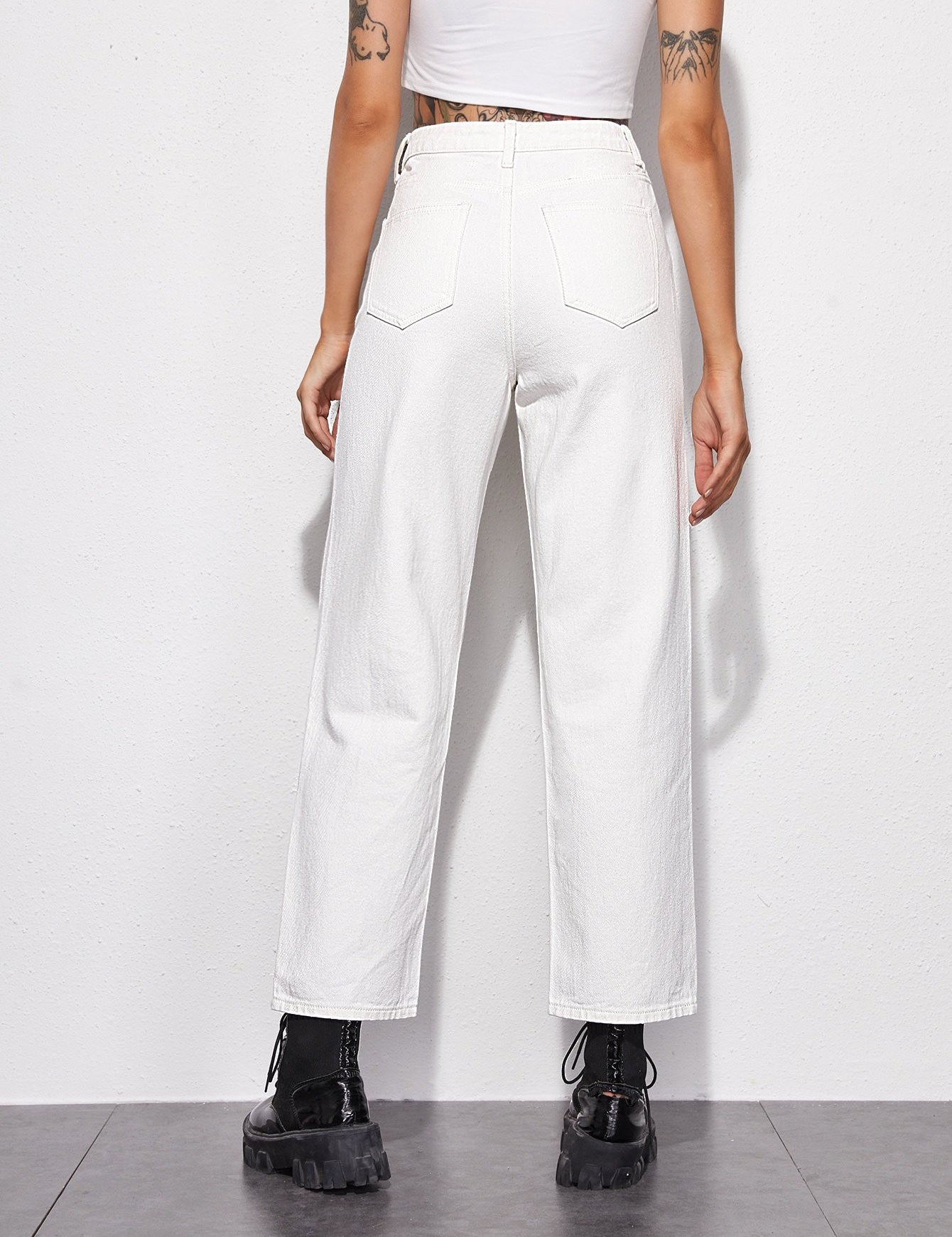 KOTTY Regular Women White, Black Jeans 