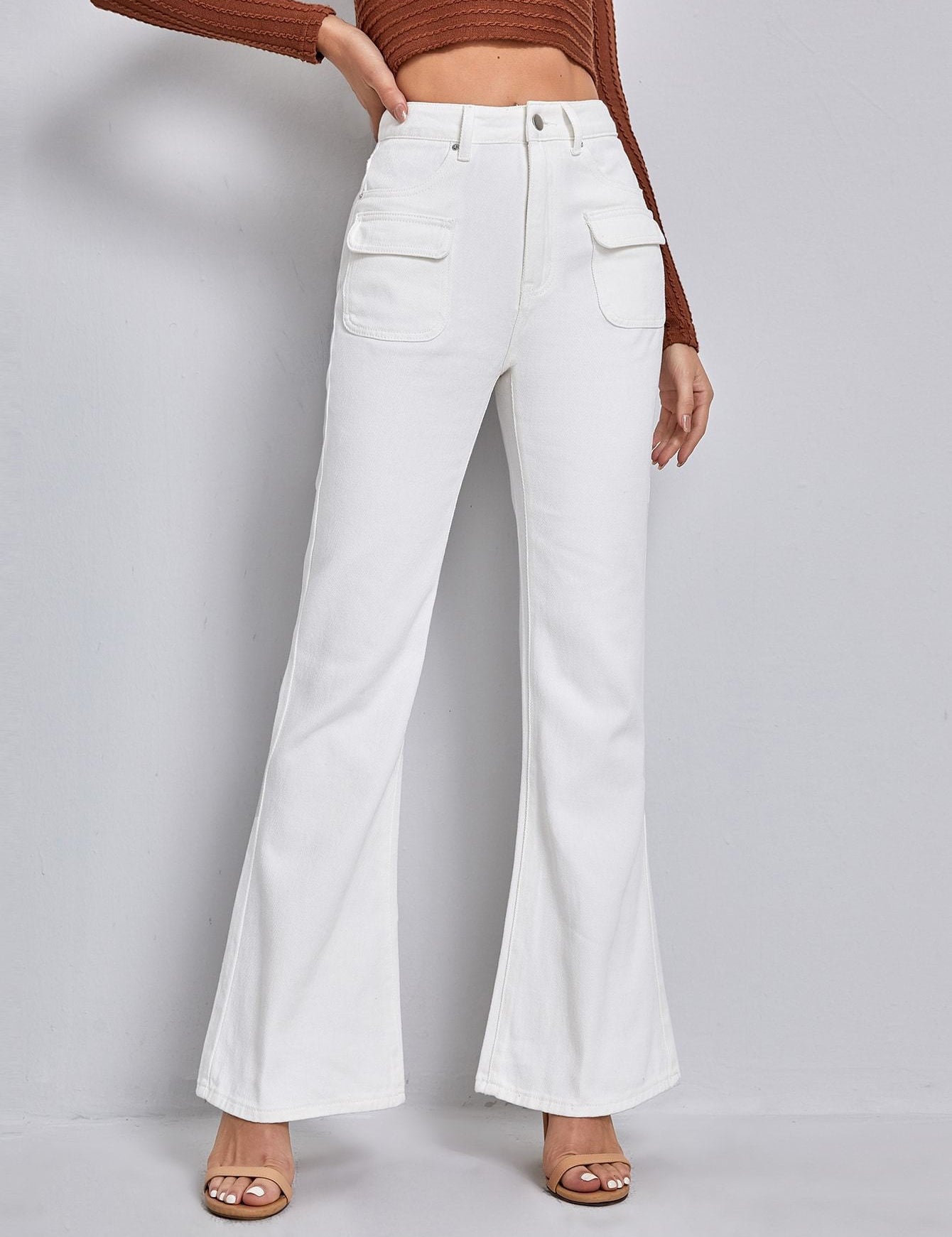 KOTTY Regular Women White Jeans 