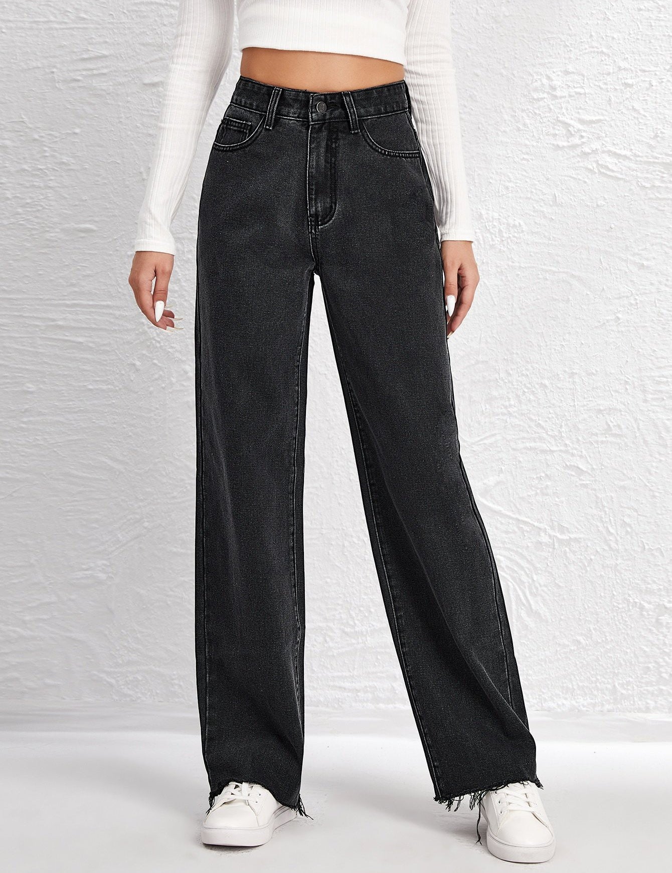 KOTTY Regular Women Black Jeans 