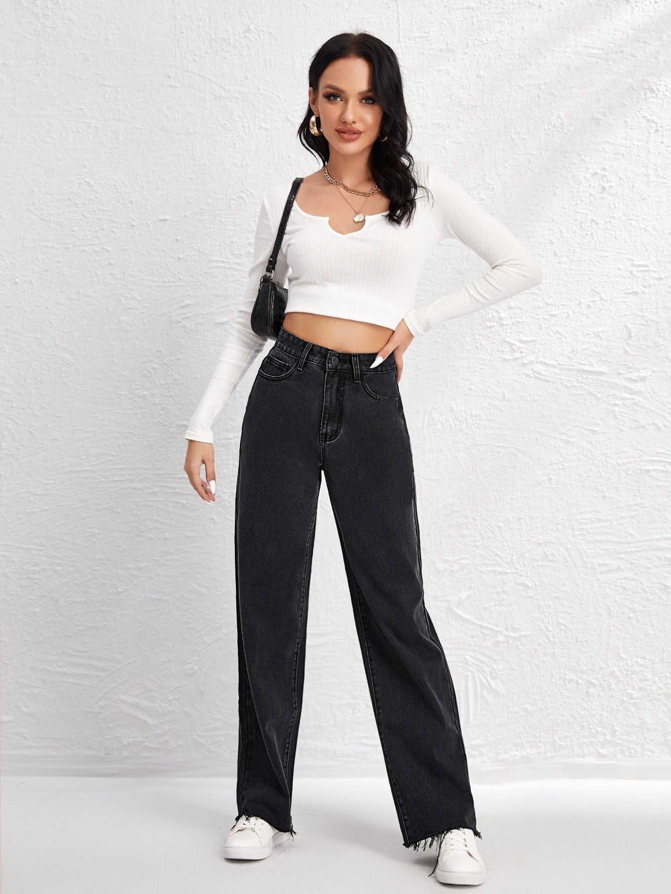 KOTTY Regular Women Black Jeans 