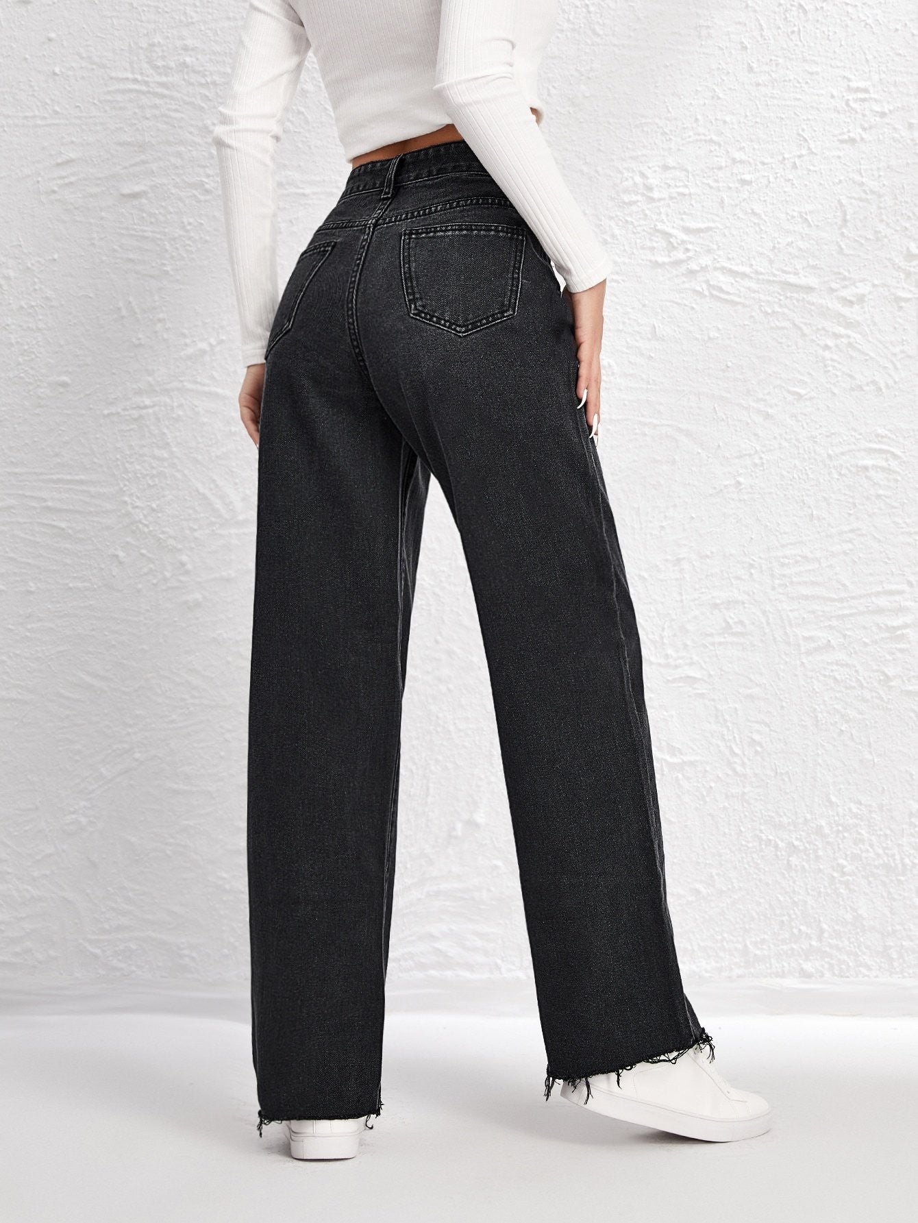 KOTTY Regular Women Black Jeans 