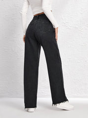 KOTTY Regular Women Black Jeans 
