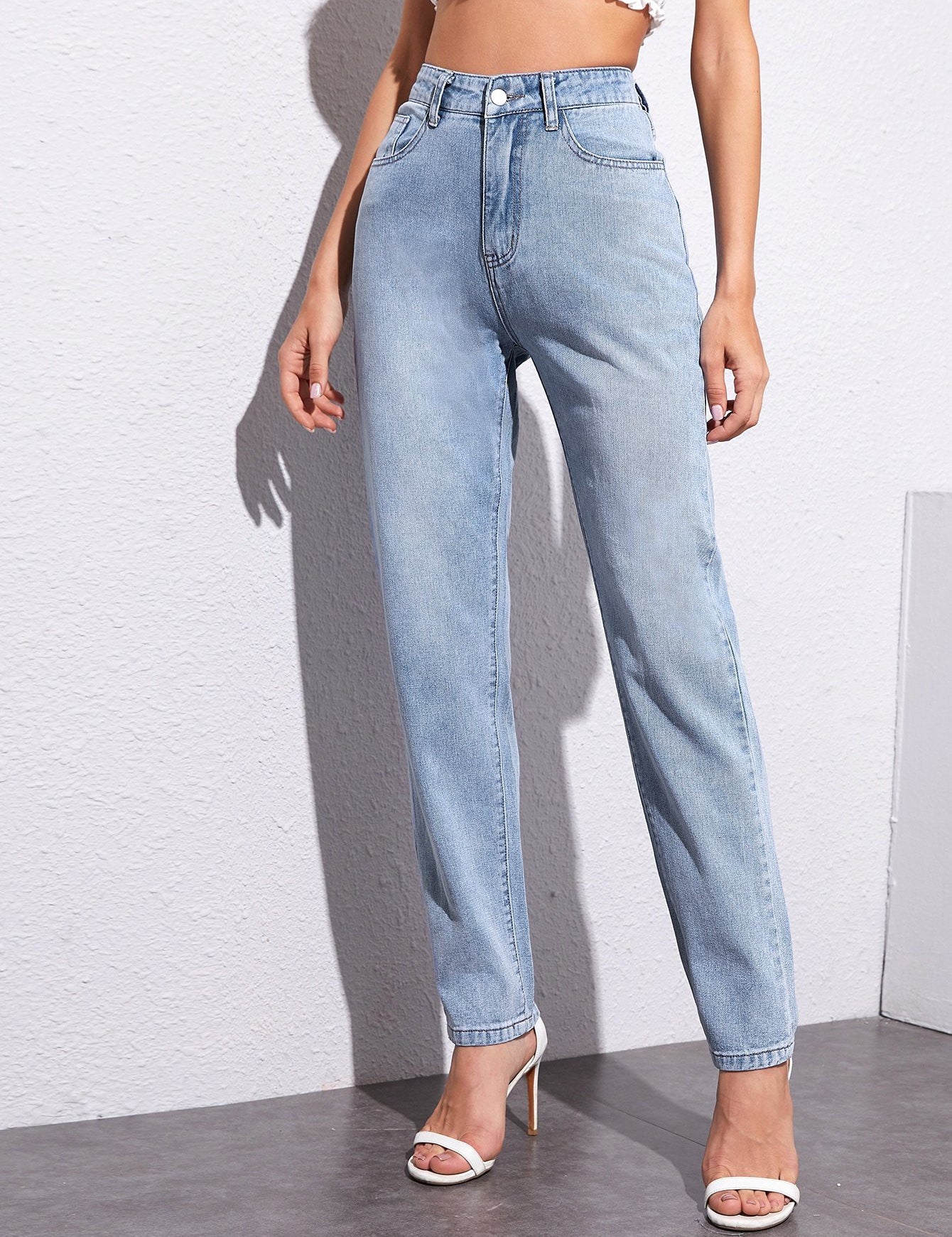 KOTTY Regular Women Light Blue Jeans 