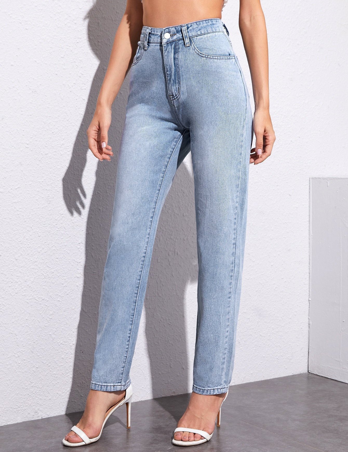 KOTTY Regular Women Light Blue Jeans 