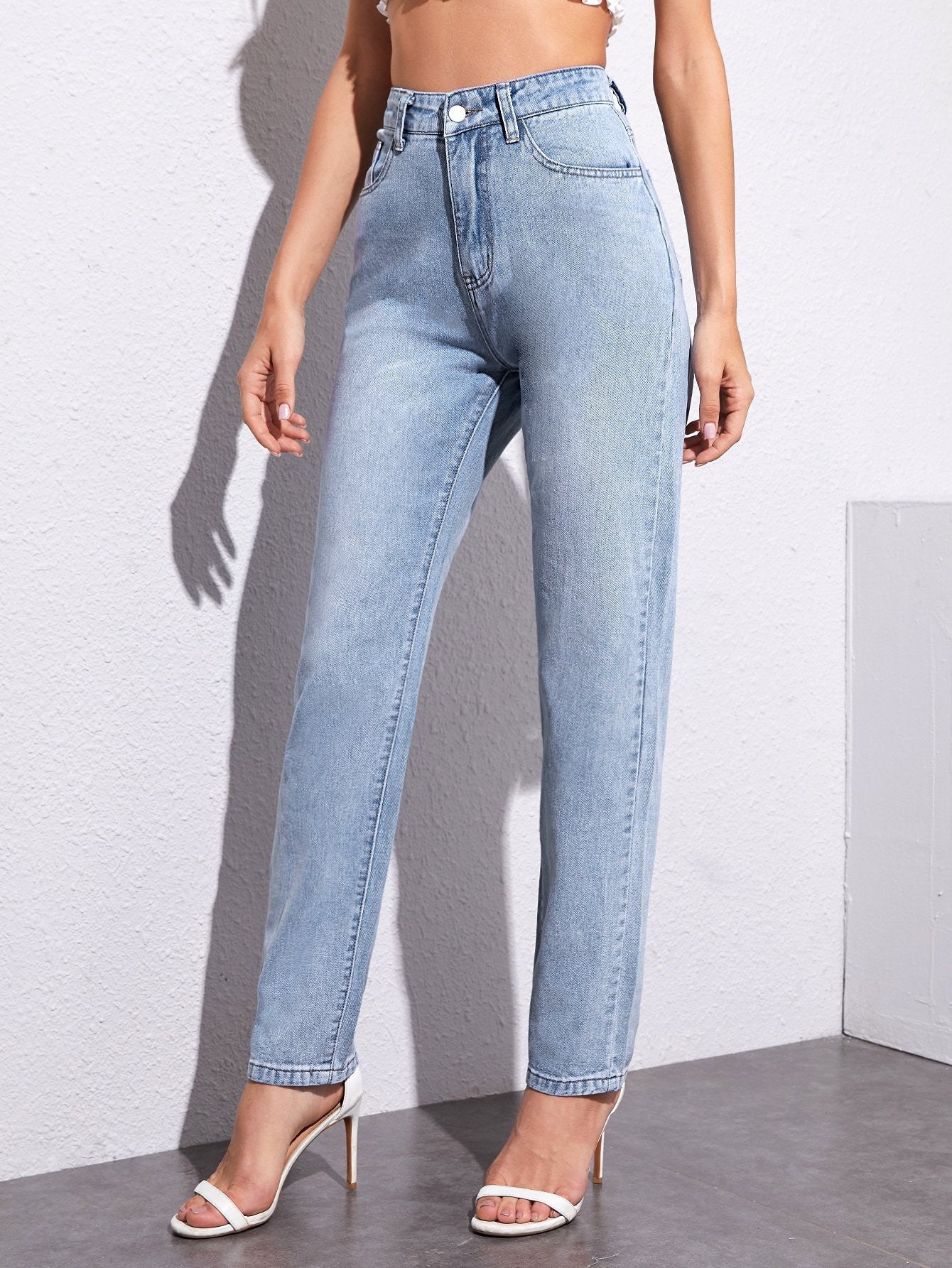 KOTTY Regular Women Light Blue Jeans 