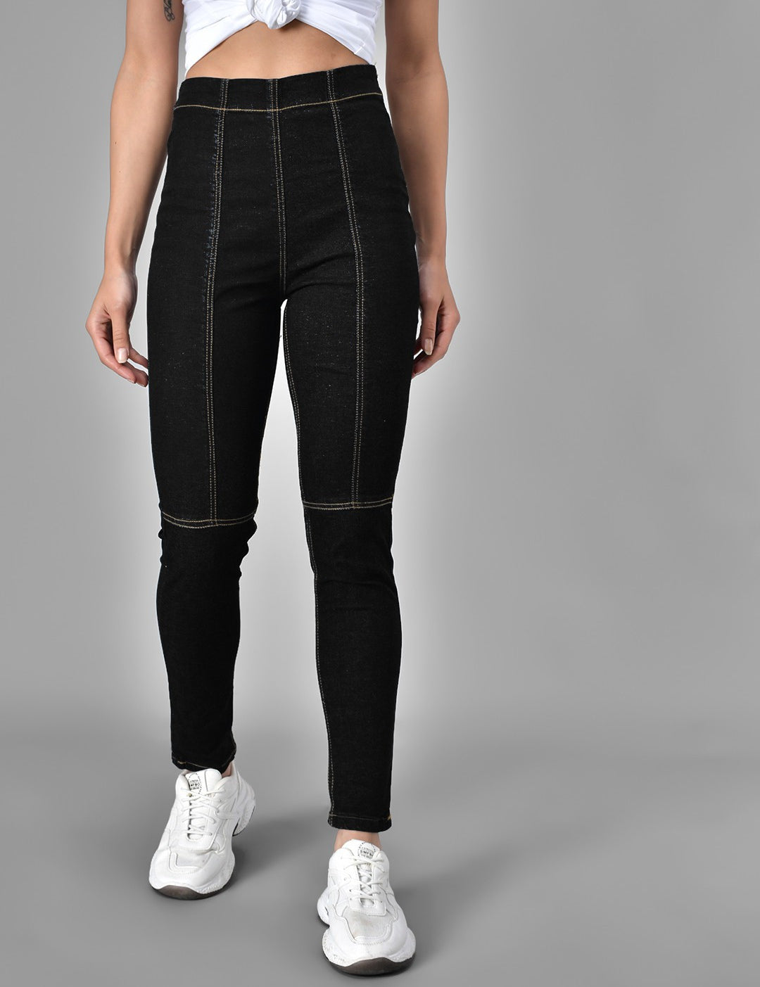 KOTTY Regular Women Black Jeans 