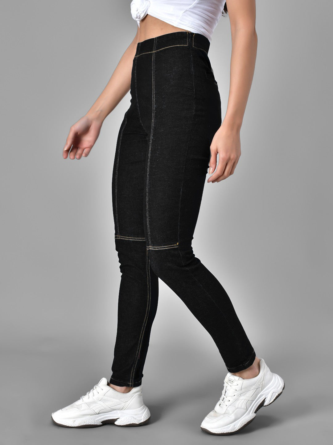 KOTTY Regular Women Black Jeans 