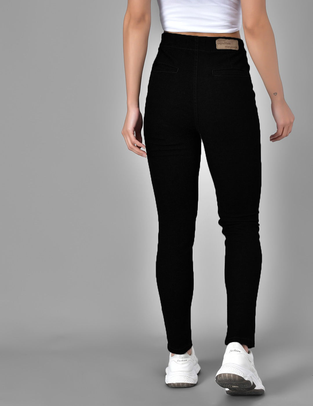KOTTY Regular Women Black Jeans 