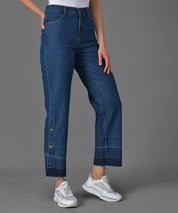 KOTTY Flared Women Blue Jeans 