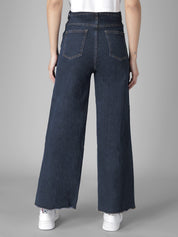 KOTTY Flared Women Dark Blue Jeans 