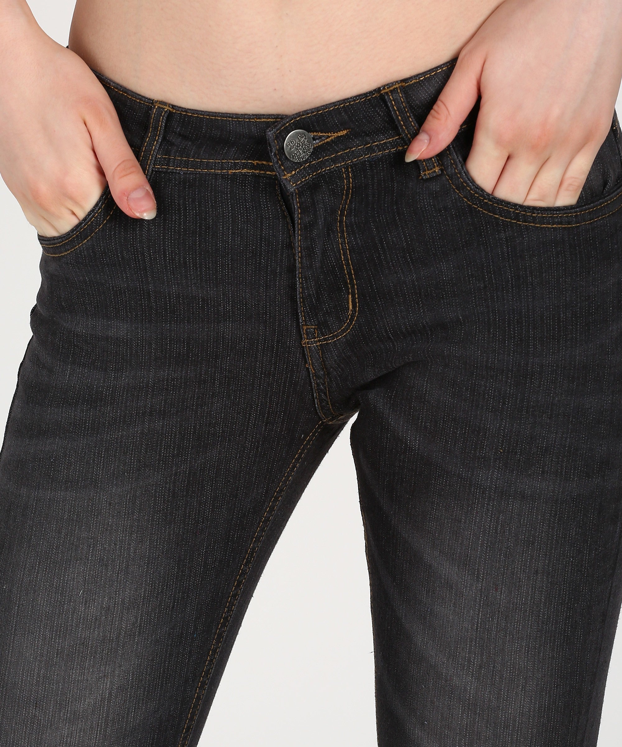 KOTTY Regular Women Black Jeans 