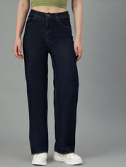 KOTTY Regular Women Dark Blue Jeans 