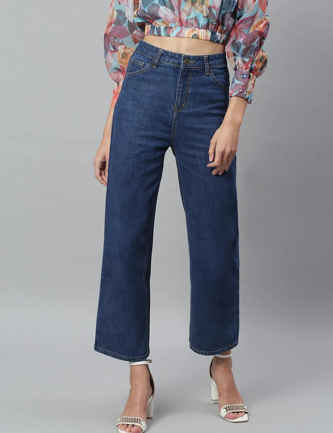 KOTTY Flared Women Blue Jeans 