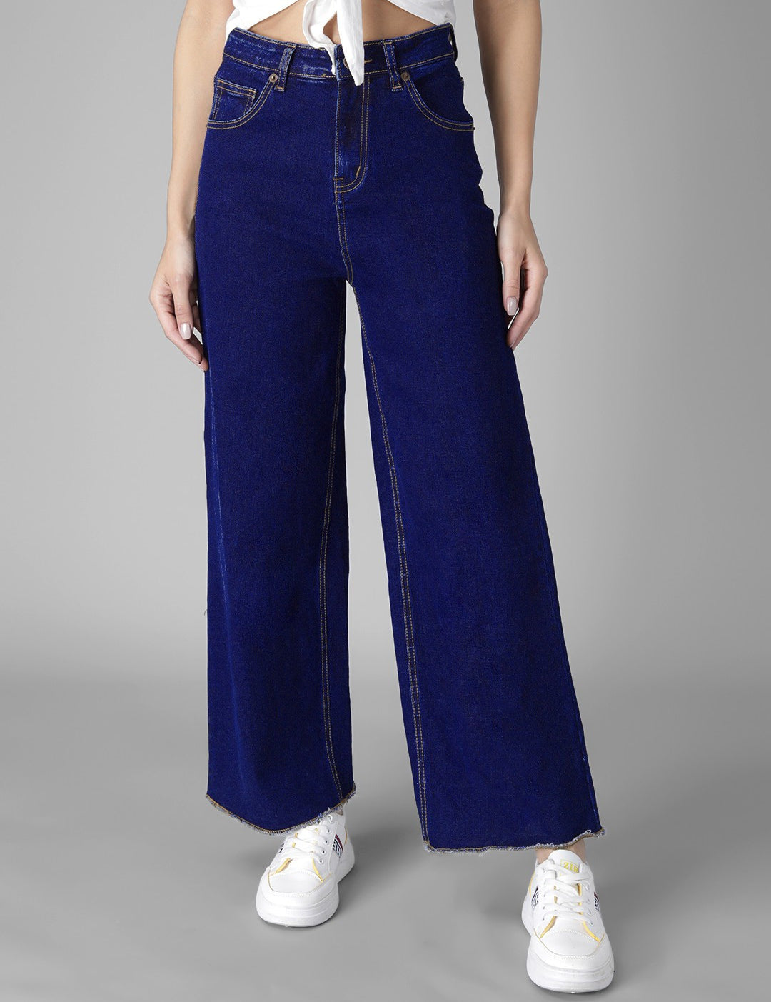 KOTTY Flared Women Blue Jeans 