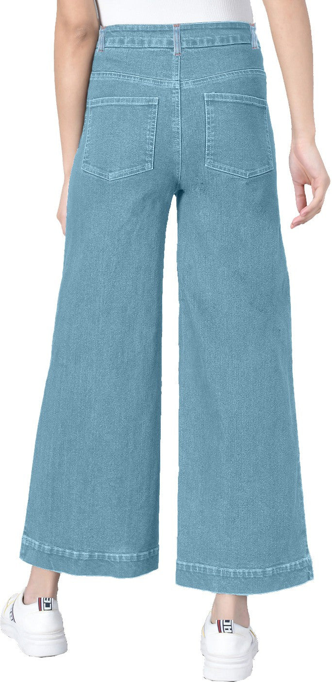 KOTTY Flared Women Blue Jeans 
