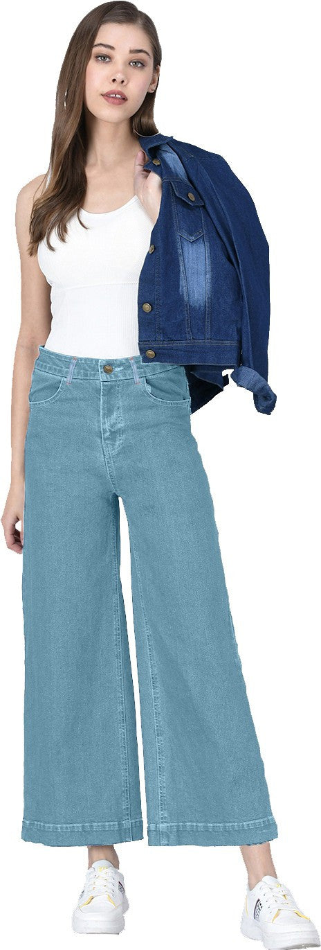 KOTTY Flared Women Blue Jeans 