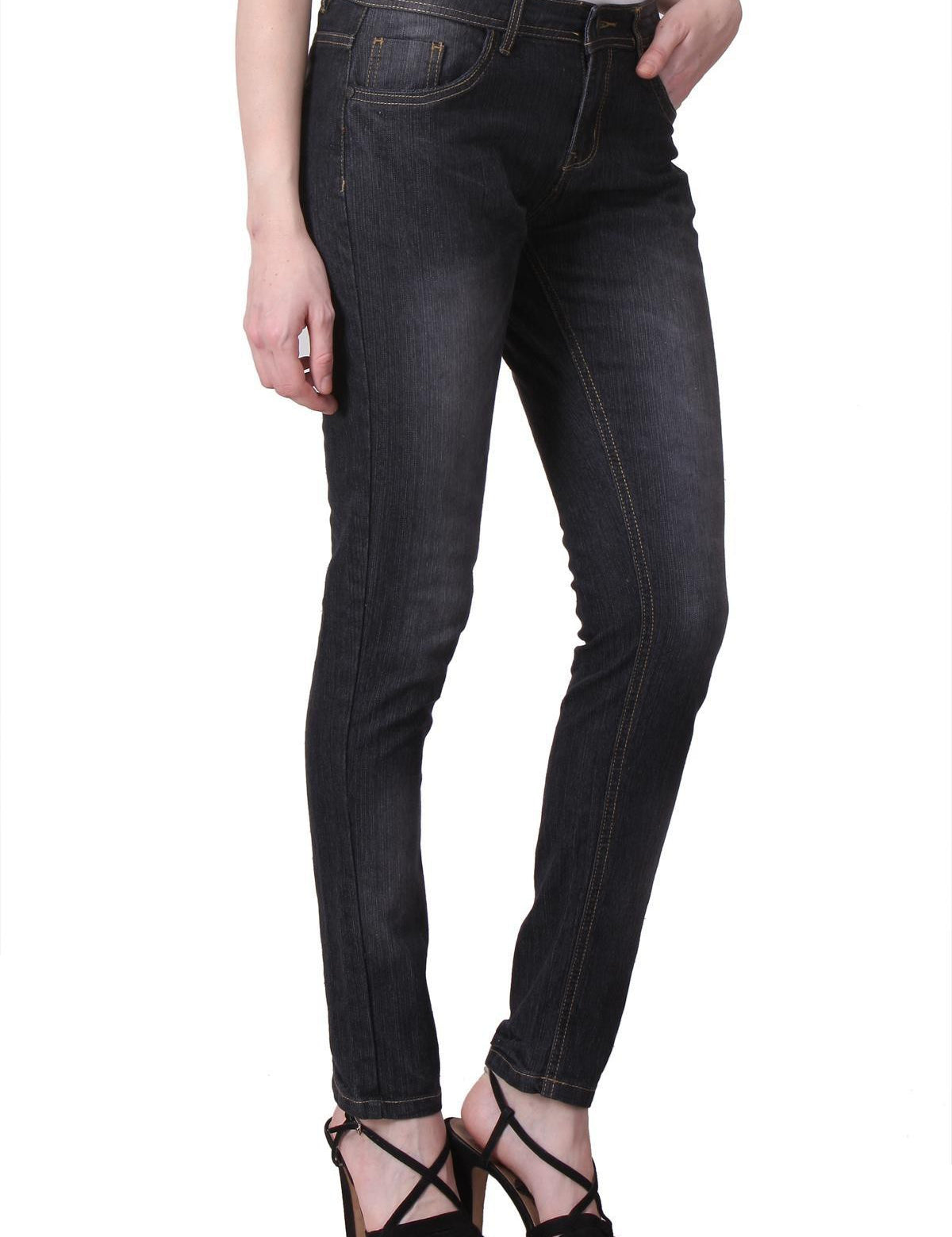 KOTTY Regular Women Black Jeans 