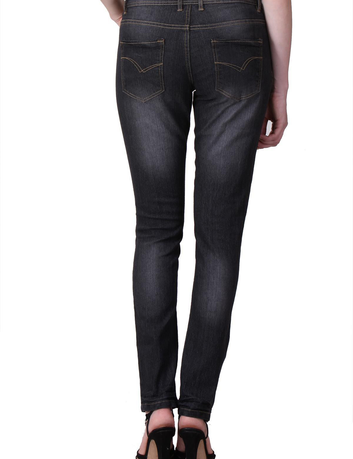 KOTTY Regular Women Black Jeans 