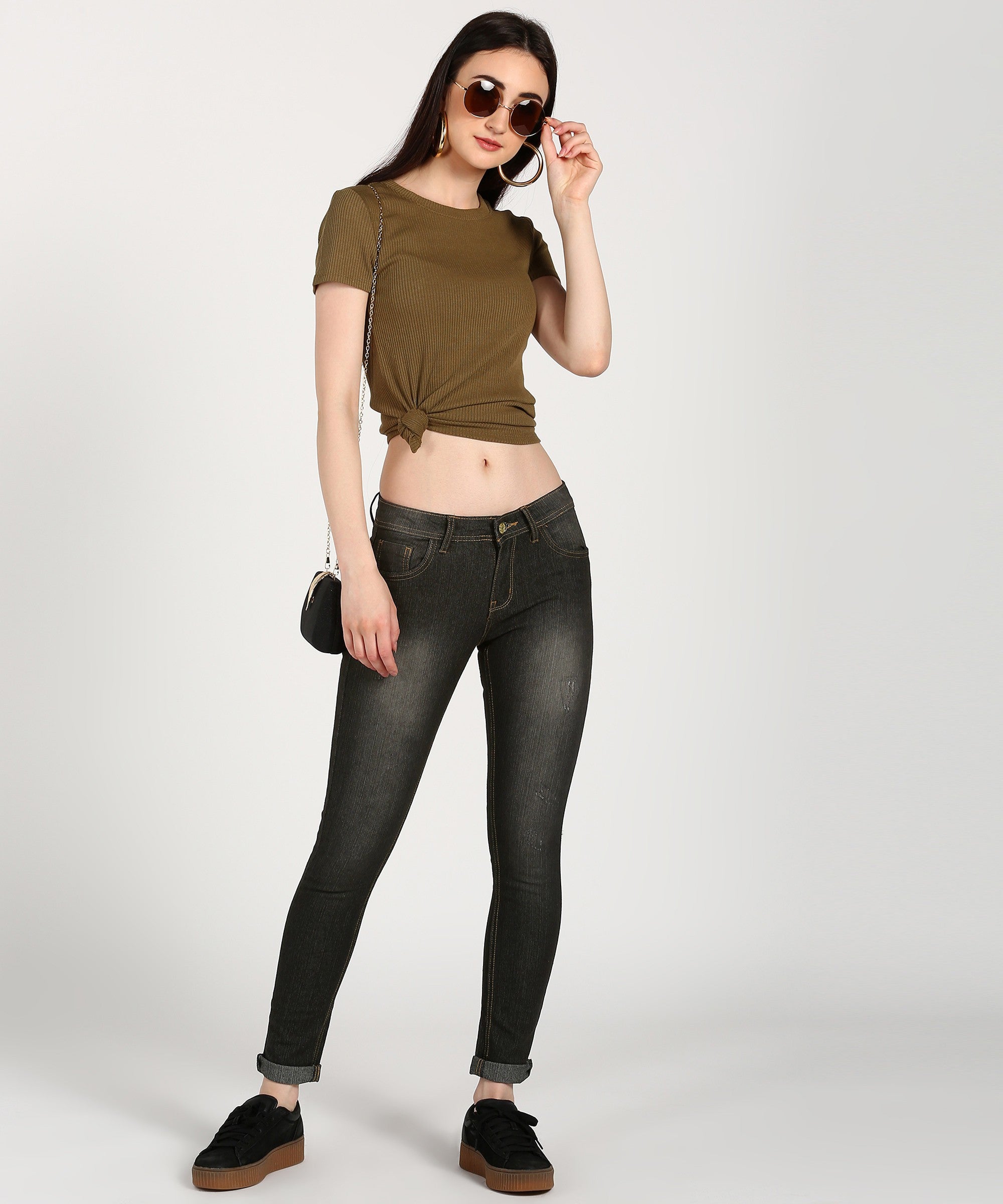 KOTTY Regular Women Grey Jeans 