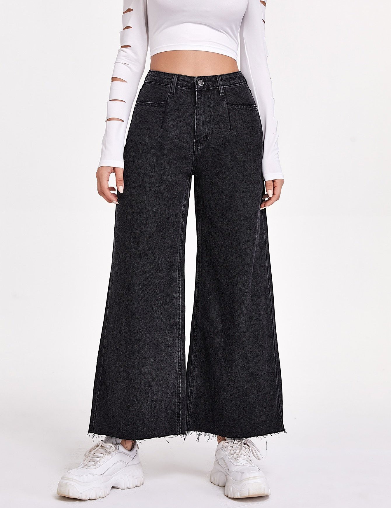 KOTTY Regular Women Black Jeans 