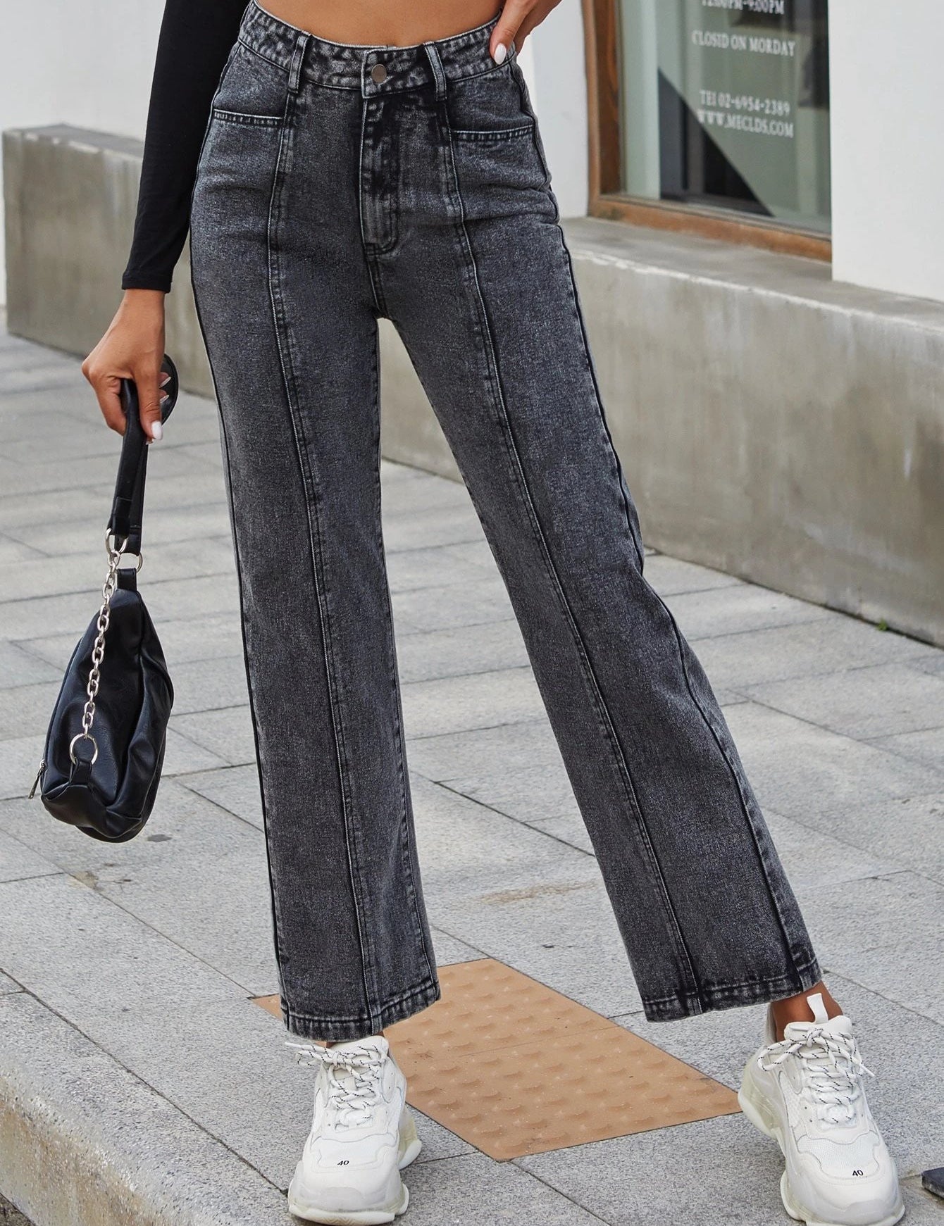 KOTTY Regular Women Black Jeans 
