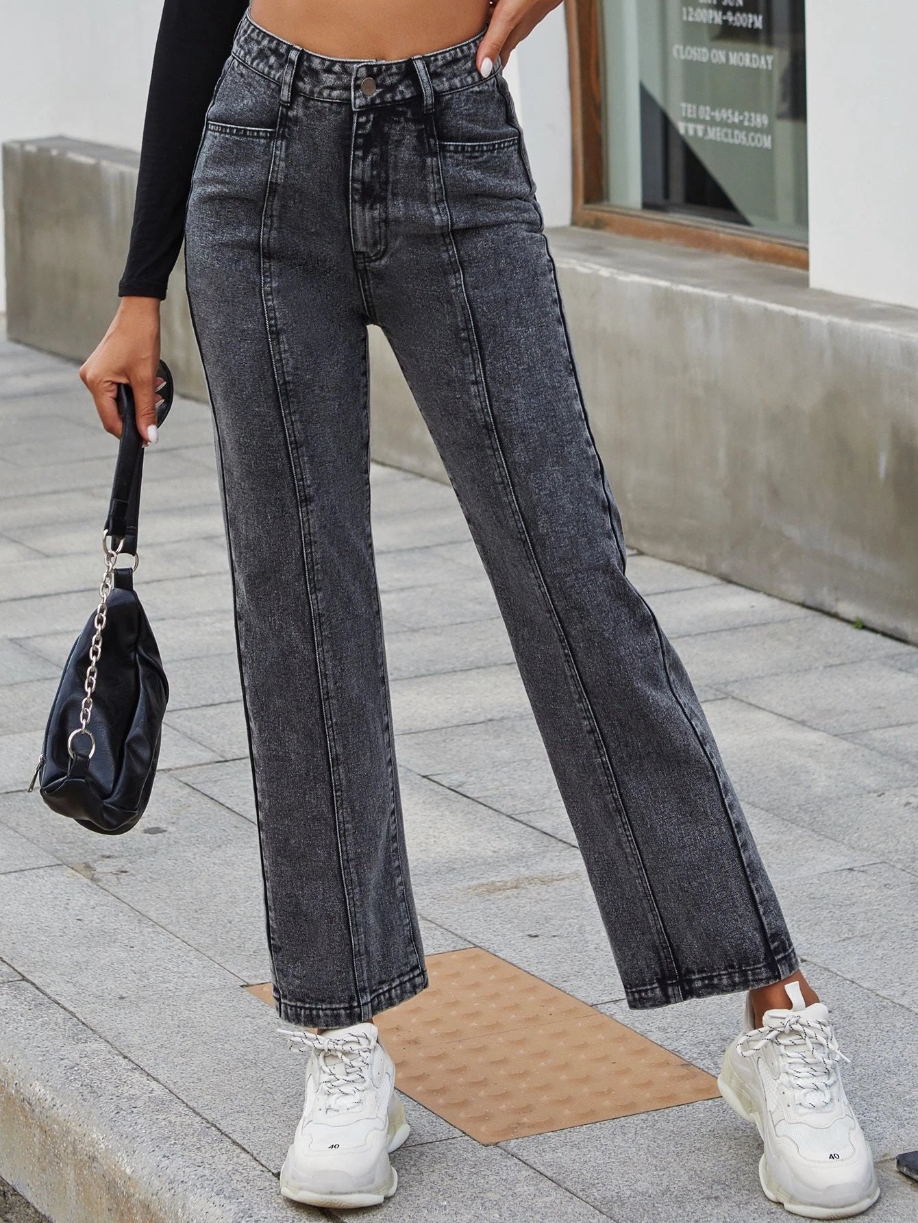KOTTY Regular Women Black Jeans 