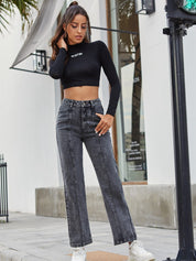 KOTTY Regular Women Black Jeans 