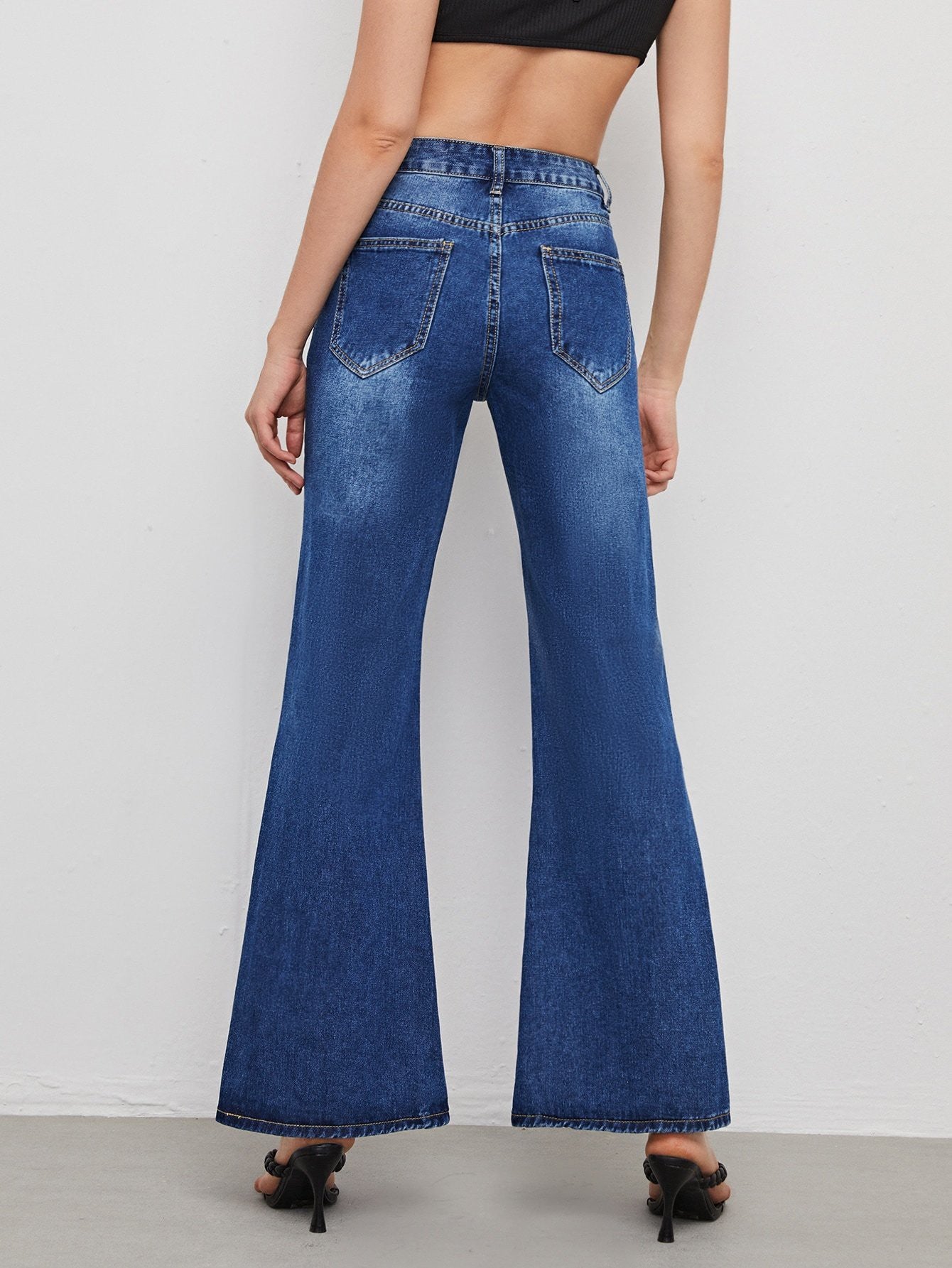 KOTTY Flared Women Blue Jeans 