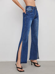 KOTTY Flared Women Blue Jeans 