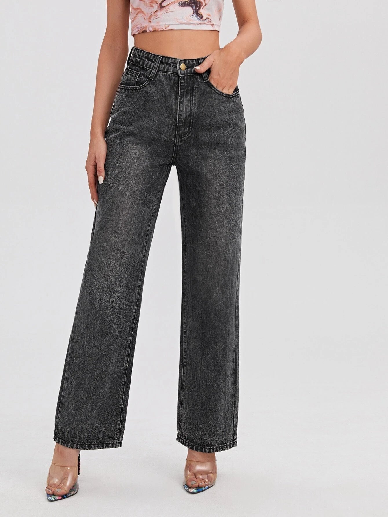 KOTTY Regular Women Black Jeans 