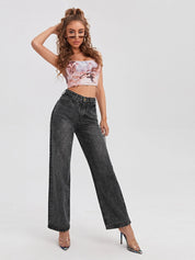 KOTTY Regular Women Black Jeans 