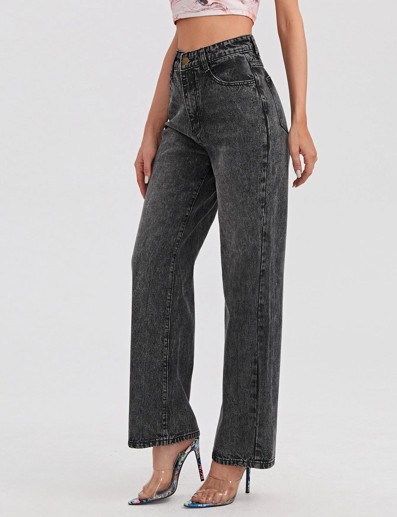 KOTTY Regular Women Black Jeans 