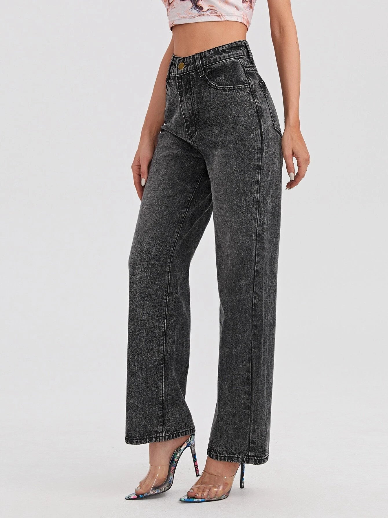 KOTTY Regular Women Black Jeans 