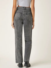 KOTTY Regular Women Dark Grey Jeans 